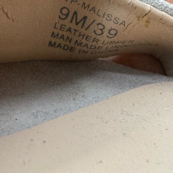 Vince Camuto Malissa Suede Block Heels Beige Strappy Heeled Sandals 9 - Picture 2 of 5